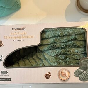 HealthTouch Soft Fluffy Massaging Booties